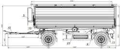 Special Trailer 85310V with Side Discharge