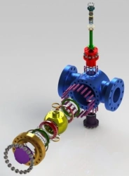 Three-Way Ball Valve for Launching/Receiving Cleaning and Diagnostic Devices - ZSPA 38001/38002