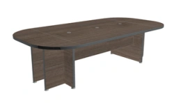 Oval Conference Table for Meetings with Wooden Frame (TU 31.01.12-002-24830516-2021)