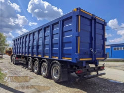 Four-Axle Semi-Trailer BZAP 94554N for Scrap Transportation