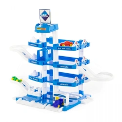 4-Level Parking Garage with Cars - ARAL-2 Model 46093