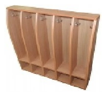 5-Compartment Towel Rack Art. S.10.09