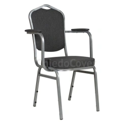 Armchair with Armrests Hit 20mm on Metal Frame