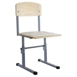 Metal Student Chair for Classroom Use