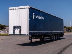 V-Trailer 329 Curtain Side Semi-Trailer