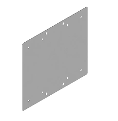 Mounting Plate SPPMP 3128, 280x310 mm, 1.5 mm Steel