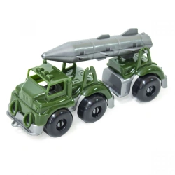 Rocket Complex Toy Vehicle with Trailer "Vzhuh na Voynushke" KNOPO 1/20