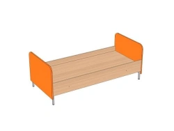 Standard Bed Made of 22mm MDF with 2mm Edging