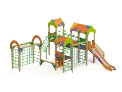 Children's Play Complex with Three Towers - DIC 3.181