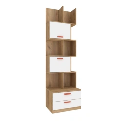 Oliver LD.524180.000 Shelf Facade 600 (Set) (Golden Oak/White)