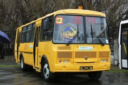 School Bus PAZ 423470-04 with YAMZ Engine