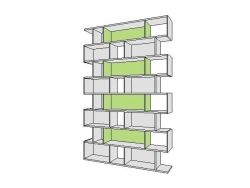 Single-Sided Rack with Panel Frame - ST-8