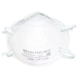 Filtering Half Mask for Aerosol Protection VM Series VM 8100 Model VM 8101 FFP1 NR D