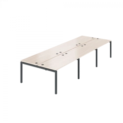 Double Bench for 6 Workstations AMB-003-6