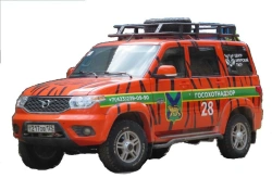 Special-purpose Vehicle Based on UAZ-3163 Patriot for Various Services M1G Type 17435