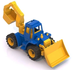 Multi-Functional Tractor "Angara" with Grader and Bucket