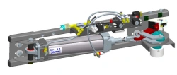 Pneumatic Door Actuator for Vehicles 40N1R63/215T1B002