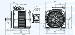 High-Power Asynchronous AC Motors Series 5ANK 355S