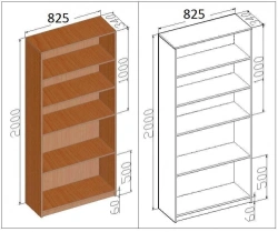 Demonstration Cabinet with Shelves (Model SHK 10)