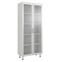Semi-Round Aluminum Frame Desk Cabinet ShM-9ST