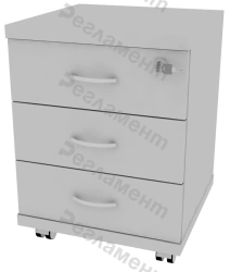 B3 Cabinet 400x300x2500mm with 3 Drawers