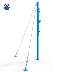 Volleyball Training and Competition Stands with Tension System, Round d76, Art. OS-07049