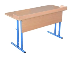 School Chemistry Lab Table with Edge, Model 50095