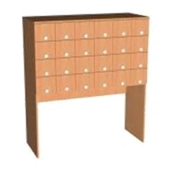 24-Cell Filing Cabinet for Organized Storage