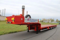 FSA-624 Modification Four-Axle Semi-Trailer (Without Hydraulic Equipment or Crane Mechanism)