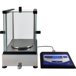 Precision Laboratory Scales with Automatic Calibration and Titanium Platform AB600M-01