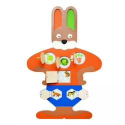 Tactile Development Wall Board 'Bunny Runner' NBT-05