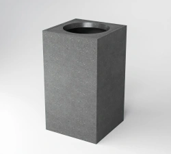 Smooth Covered Eco Urn - 400x400x700 mm