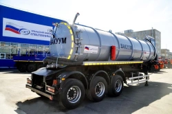 Mechanized Tank Semi-Trailer for Technical Fluids, UZST 9177 Model 9177-0000106