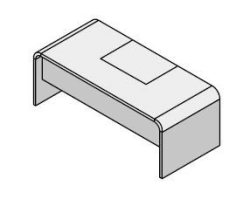 Executive Office Desk - "Vegas" Furniture Set