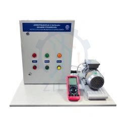 Educational Stand for Electrical Assembly and Control Cabinet Setup