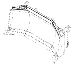U-Shape Blade Model 9057236 for Earthmoving & Construction