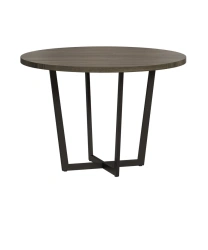 Dining Table with Metal Frame, MDF Top