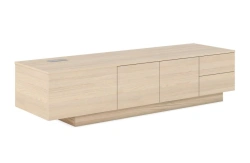 Extended Side Cabinet 2000 with Two Drawers and Doors, Art. JR212DX