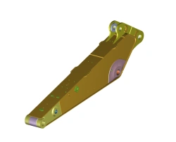 Excavator Bucket Handle Model 12867227 for Earthmoving Operations