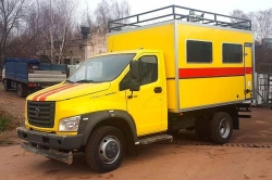 Transport Vehicles for Oil and Gas Well Maintenance Type 47122, Modification 47122E on GAZ C41R16 Chassis