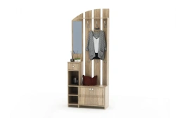 Wooden Hallway Furniture: Wardrobe Model No. 23