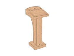 Ergonomic Podium 516*502*1240 mm ApTre