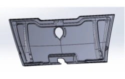 Front Assembly Hood Made of Polyester Fiberglass - 5299-401-5302520-10