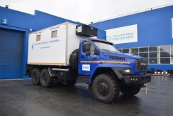 Mobile Workshop and Laboratory UZST01 5860-51 for Repair and Transport