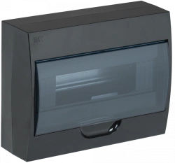 Plastic Enclosure MKP12-N-12-41-K02 KREPTA 3 IP41 Black IEK