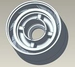 Support Apparatus, DN1750, Shaft 0.68 inches, Type ARZ, Ni-Resist