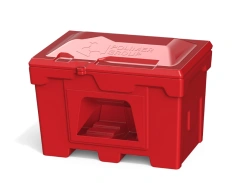 Plastic Storage Box 500L with Dispenser for Sand and Reagents