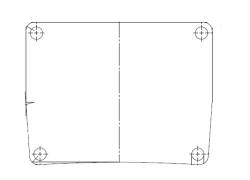 Inspection Hole Cover for Generator Poles 20-030475