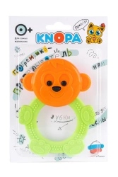 Lightweight Monkey Rattle Teether KNOPE 1/35