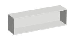 Wooden Wall-Mounted Shelves, Model: C-J, C-J-OF